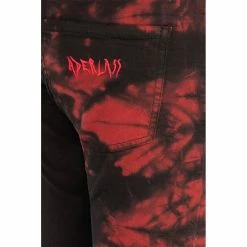 Aderlass Jeans Trousers - Freak PantsTie-Dye Red 5 Aderlass Jeans Trousers - Freak PantsTie-Dye Red -TheRock Shop aderlass jeans trousers freak pantstie dye red3