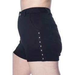 Banned Alternative Denim Shorts - Stud -TheRock Shop banned alternative denim shorts stud 14