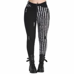 Banned Alternative Trousers - Spooky Midnight
