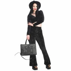 Banned Alternative Velvet Bell Bottoms - Dream Crusher -TheRock Shop banned alternative velvet bell bottoms dream crusher6