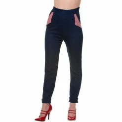 Banned Ladies' Trousers - Blueberry Hill