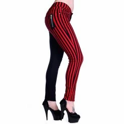 Banned Red Striped Trousers
