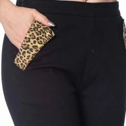 Banned Retro Capri Jeans - Rock N Roll Leopard -TheRock Shop banned retro capri jeans rock n roll leopard 24