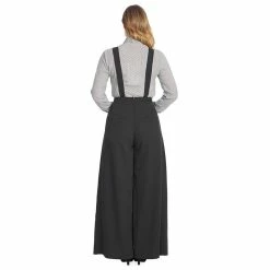 Banned Retro Marlene Trousers - Diamond Black 6 Banned Retro Marlene Trousers - Diamond Black -TheRock Shop banned retro marlene trousers diamond black3