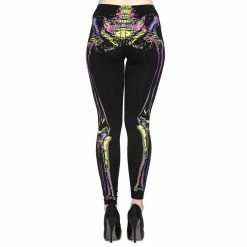 Banned Skeleton Bones Leggings -TheRock Shop banned skeleton bones leggings 53