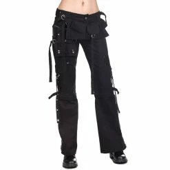Black Pistol Ladies' Jeans Trousers - Belt Bag Denim