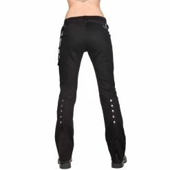 Black Pistol Ladies' Jeans Trousers - Ring Hipster Denim -TheRock Shop black pistol ladies jeans trousers ring hipster denim3