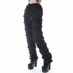 Chemical Black Trousers - Bluebell