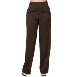 Dancing Days Marlene Trousers - Party On Brown