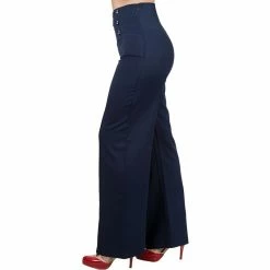 Dancing Days Marlene Trousers - Stay Awhile Navy