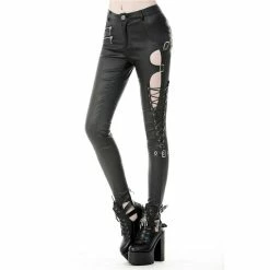 Dark In Love Stretch Trousers - Punk Class