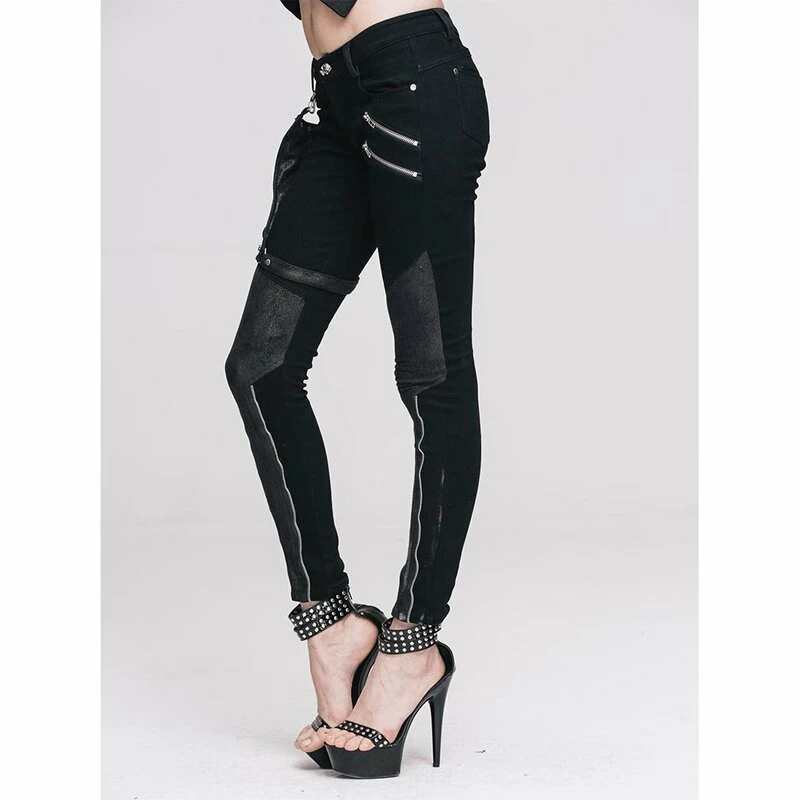 Devil Fashion Jeans Trousers - Badlands Goth 3 Devil Fashion Jeans Trousers - Badlands Goth - Image 3