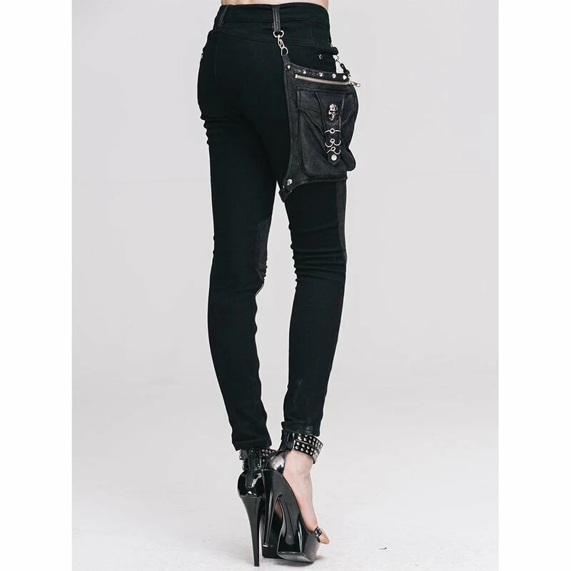 Devil Fashion Jeans Trousers - Badlands Goth 5 Devil Fashion Jeans Trousers - Badlands Goth - Image 5