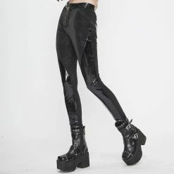 Devil Fashion Stretch Trousers - Nova -TheRock Shop devil fashion stretch trousers nova4