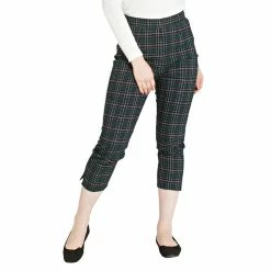 Hell Bunny Cigarette Trousers - Peebles