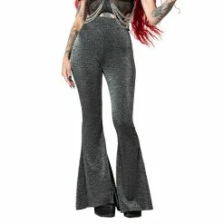 KILLSTAR Bell Bottom Trousers - Wicked Weekender