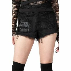 KILLSTAR Denim Shorts - Prediction Patch