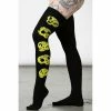 Killstar Knee High Socks - Heads Up