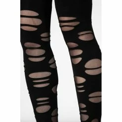 KILLSTAR Knee High Socks - Laceration -TheRock Shop killstar knee high socks laceration4