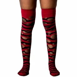 Killstar Knee Socks - Wretched Soul Blood