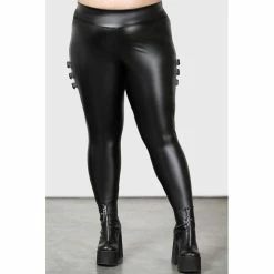 KILLSTAR Leggings - Stealth Of Heart -TheRock Shop killstar leggings stealth of heart 15