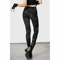 KILLSTAR Leggings - Tightrope -TheRock Shop killstar leggings tightrope 14