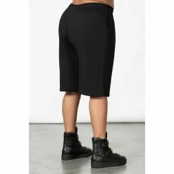 Killstar Longline Shorts - Breaking Point -TheRock Shop killstar longline shorts breaking point 15