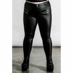 Killstar Stretch Trousers - Illusion -TheRock Shop killstar stretch trousers illusion3