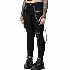 KILLSTAR Stretch Trousers - The Rave