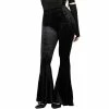 KILLSTAR Velvet Flared Trousers - Fang
