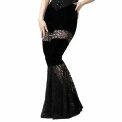 KILLSTAR Velvet Flared Trousers - Solstice