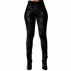 Killstar Velvet Leggings - I'm Strange