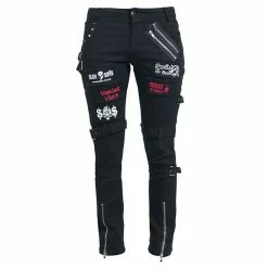 Kuroneko Jeans Trousers - Punk Trousers