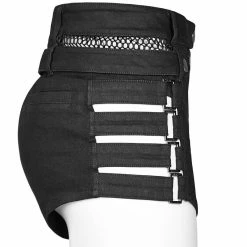 Punk Rave Denim Shorts - Control Freak -TheRock Shop punk rave denim shorts control freak 16