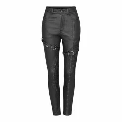 Punk Rave Faux Leather Trousers - Rider 10 Punk Rave Faux Leather Trousers - Rider -TheRock Shop punk rave faux leather trousers rider5