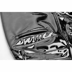 Punk Rave Gloss Trousers - Toxica -TheRock Shop punk rave gloss trousers toxica6