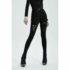 Punk Rave Jeans Trousers - Synthia
