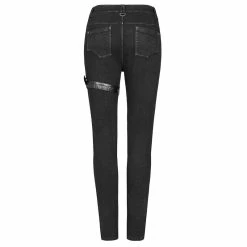 Punk Rave Jeans Trousers - Synthia -TheRock Shop punk rave jeans trousers synthia6