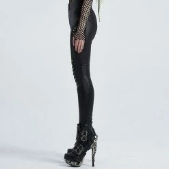 Punk Rave Leggings - ClubbeXXX -TheRock Shop punk rave leggings clubbexxx 13