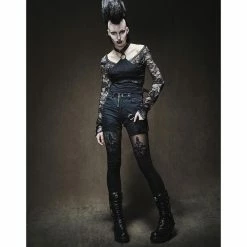 Punk Rave Leggings - Macbeth Summer -TheRock Shop punk rave leggings macbeth summer3