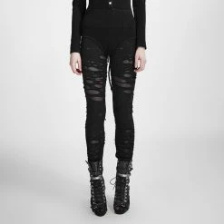 Punk Rave Leggings - Ripped Off