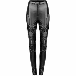 Punk Rave Leggings - Shibari -TheRock Shop punk rave leggings shibari 15
