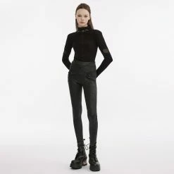 Punk Rave Leggings - Twist Of Fate -TheRock Shop punk rave leggings twist of fate 14