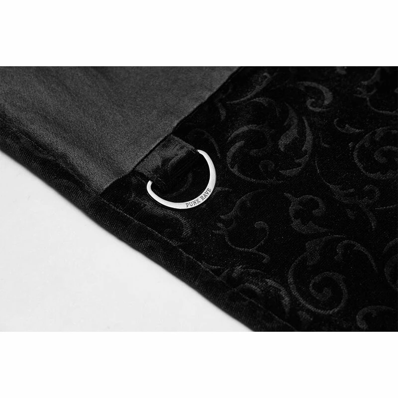 Punk Rave Plus Size Leggings - Black River 6 Punk Rave Plus Size Leggings - Black River - Image 6