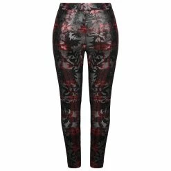 Punk Rave Plus Size Leggings - Blood River -TheRock Shop punk rave plus size leggings blood river 15