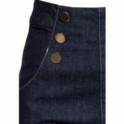 Queen Kerosin Denim Shorts - Marlene -TheRock Shop queen kerosin denim shorts marlene 14