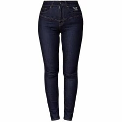 Queen Kerosin Jeans Trousers - Betty Dark Blue