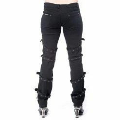 Queen Of Darkness Jeans Trousers - Lacing & Straps 8 Queen Of Darkness Jeans Trousers - Lacing & Straps -TheRock Shop queen of darkness jeans trousers lacing straps3