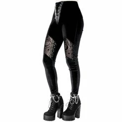 Restyle Leggings - Velvet Moon Cathedral -TheRock Shop restyle leggings velvet moon cathedral 14