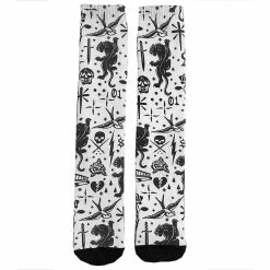 Sullen Clothing Socks - Filler White